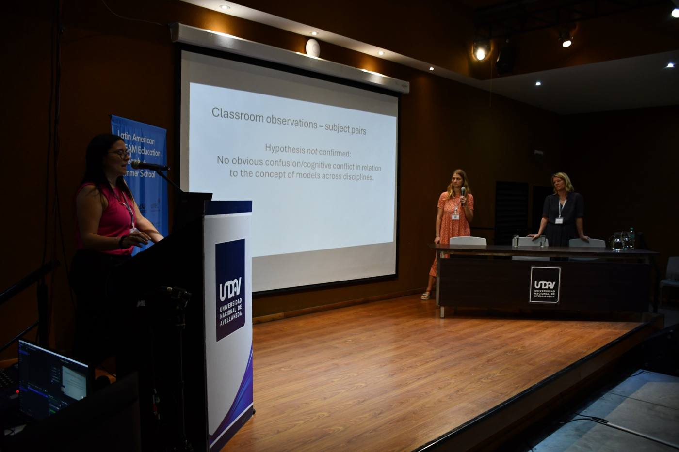 Presentación de un estudio de observaciones de aula
