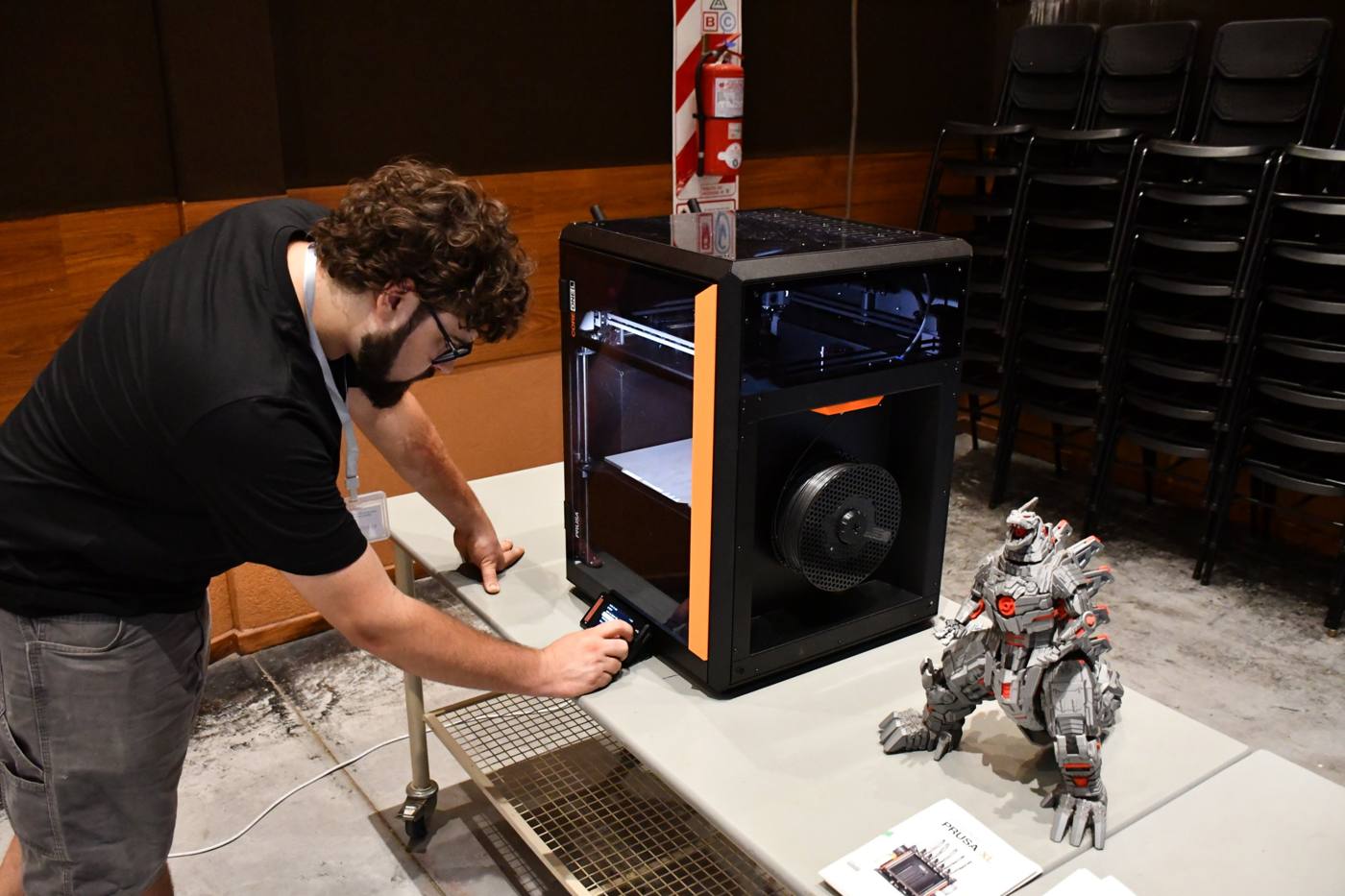 Demostración de impresión 3D