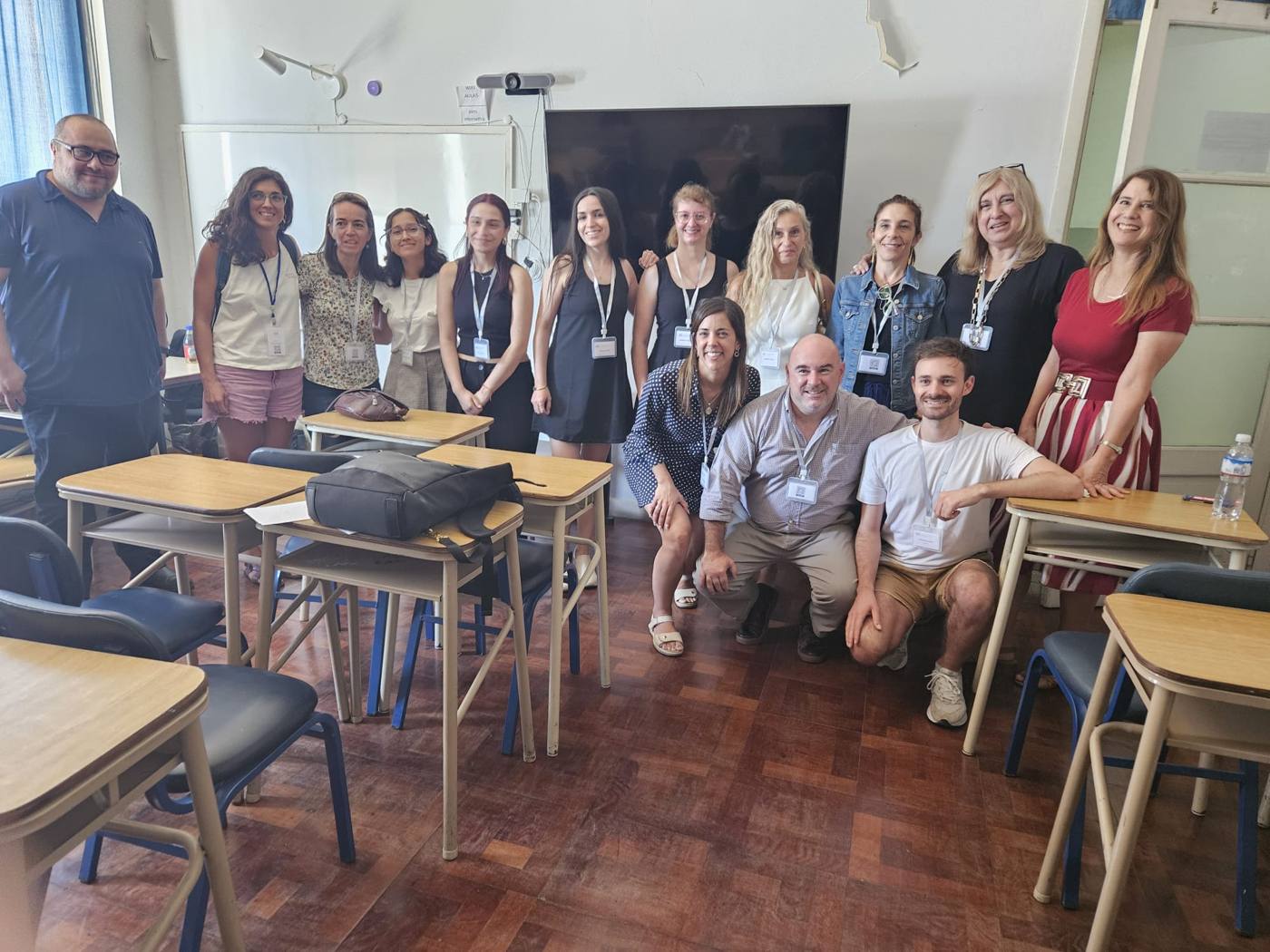 Participantes de una sesión en aula